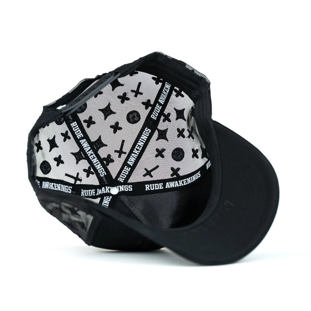 GORRA RUDE AWAKENINGS LALALA BLACK