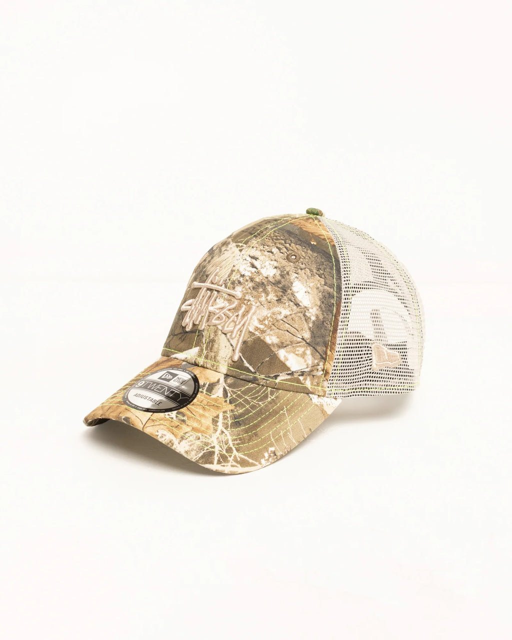 GORRA STUSSY x NEW ERA TRUCKER 9TWENTY "CAMO" (POR PEDIDO)