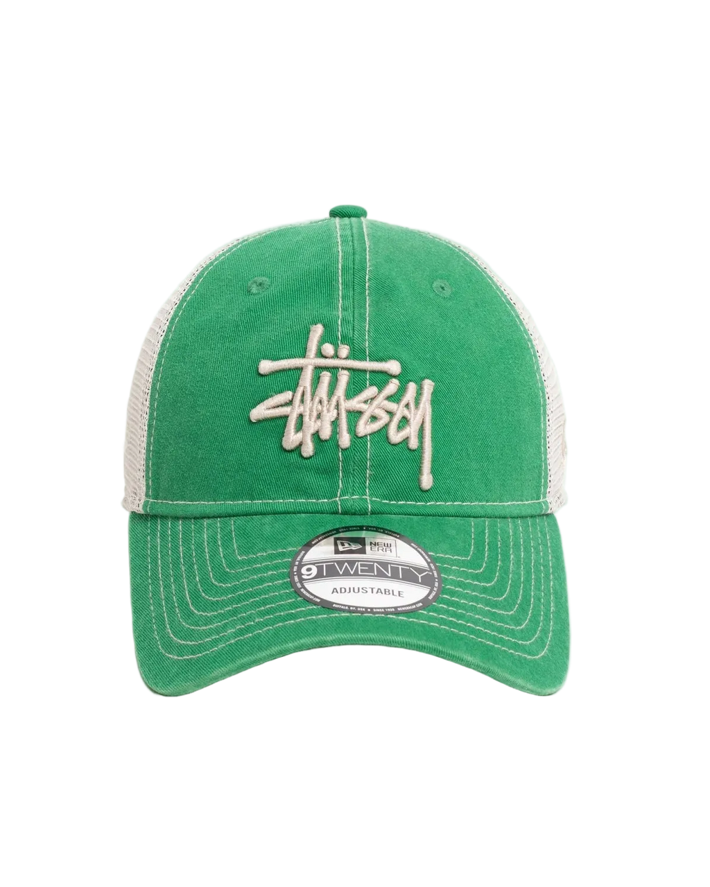 GORRA STUSSY x NEW ERA WASHED GREEN 9TWENTY (POR PEDIDO)