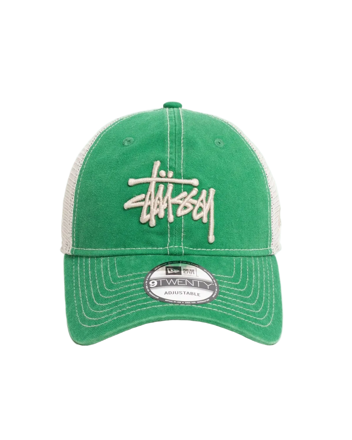 GORRA STUSSY x NEW ERA WASHED GREEN 9TWENTY (POR PEDIDO)