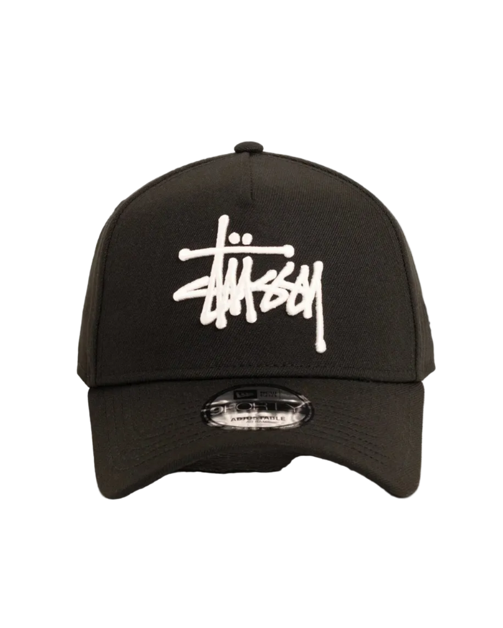 GORRA STUSSY x NEW ERA BLACK 9FORTY (POR PEDIDO)