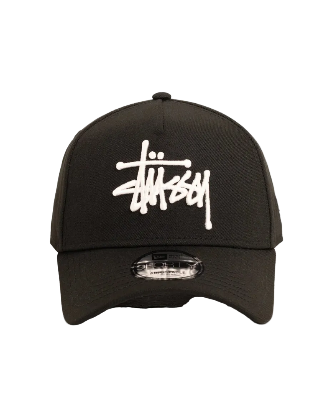 GORRA STUSSY x NEW ERA BLACK 9FORTY (POR PEDIDO)