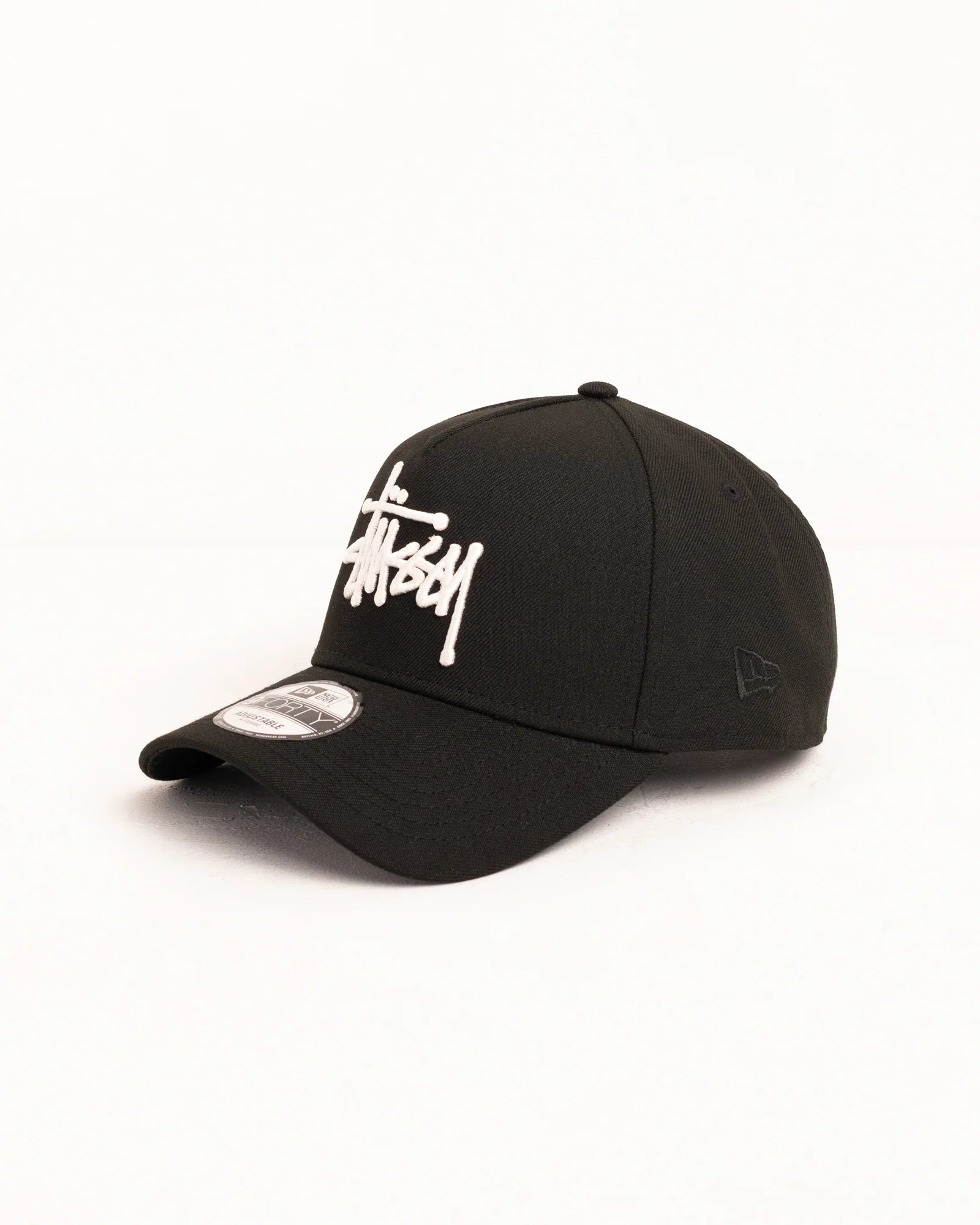 GORRA STUSSY x NEW ERA BLACK 9FORTY (POR PEDIDO)