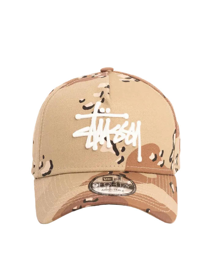 GORRA STUSSY x NEW ERA DESERT CAMO 9FORTY (POR PEDIDO)