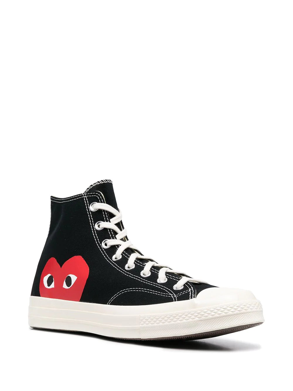 CONVERSE CHUCK TAYLOR ALL STAR 70 HI X COMME DES GARCONS PLAY BLACK