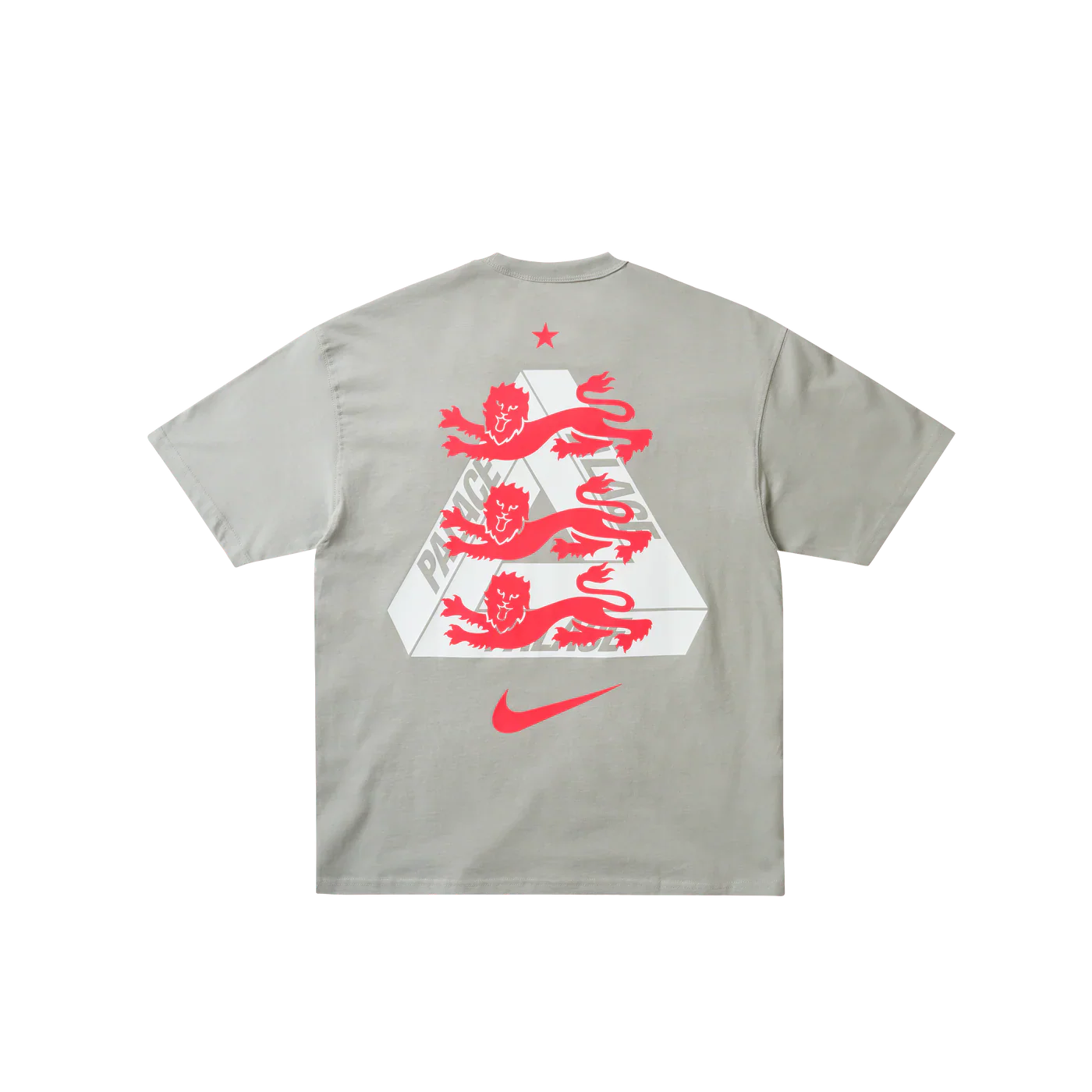 PLAYERA NIKE X INGLATERRA X PALACE "PEWTER GREY"