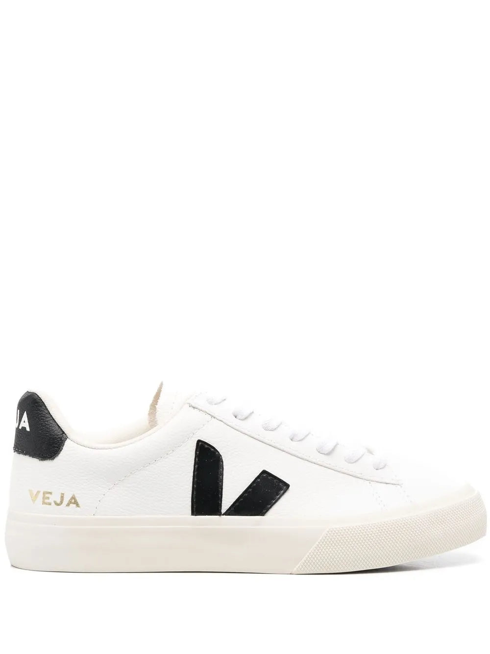 VEJA CAMPO LOW CHROMEFREE "WHITE BLACK" (POR PEDIDO)
