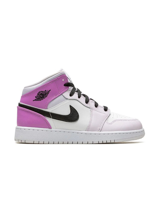 JORDAN 1 MID BARELY GRAPE (Grade School)