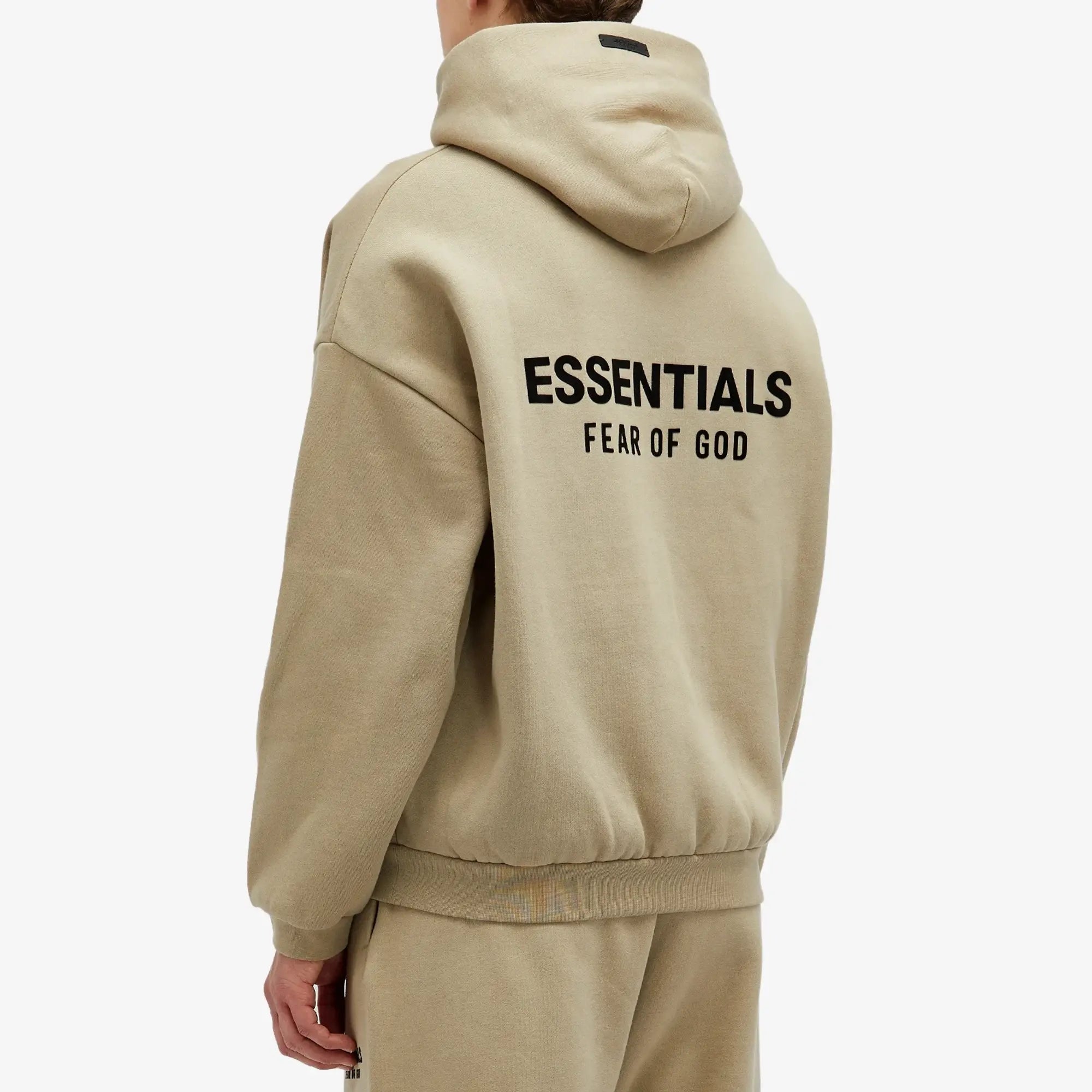 HOODIE ESSENTIALS FEAR OF GOD "DESERT SAND" SS24