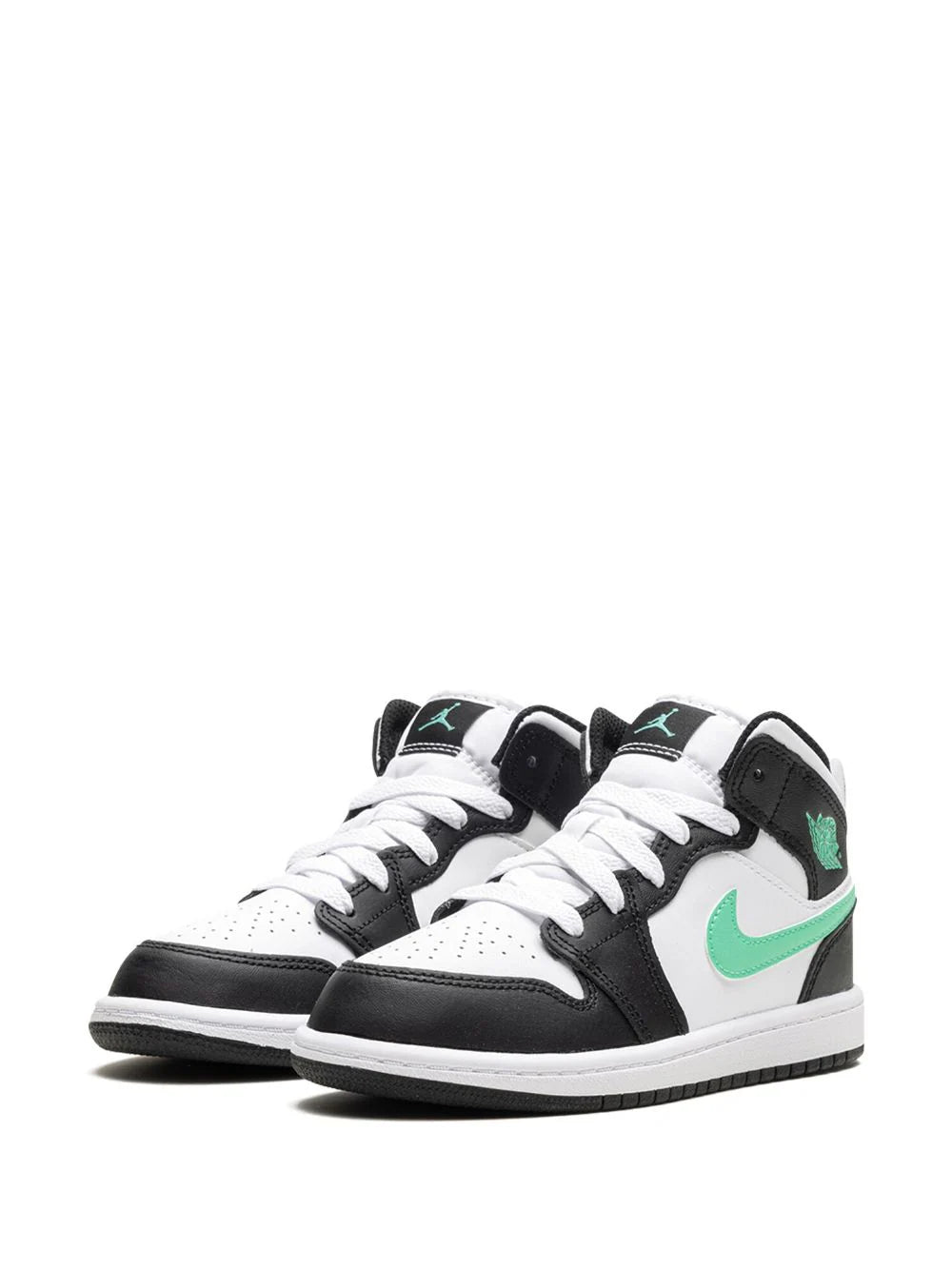 JORDAN 1 MID GREEN GLOW (PS)