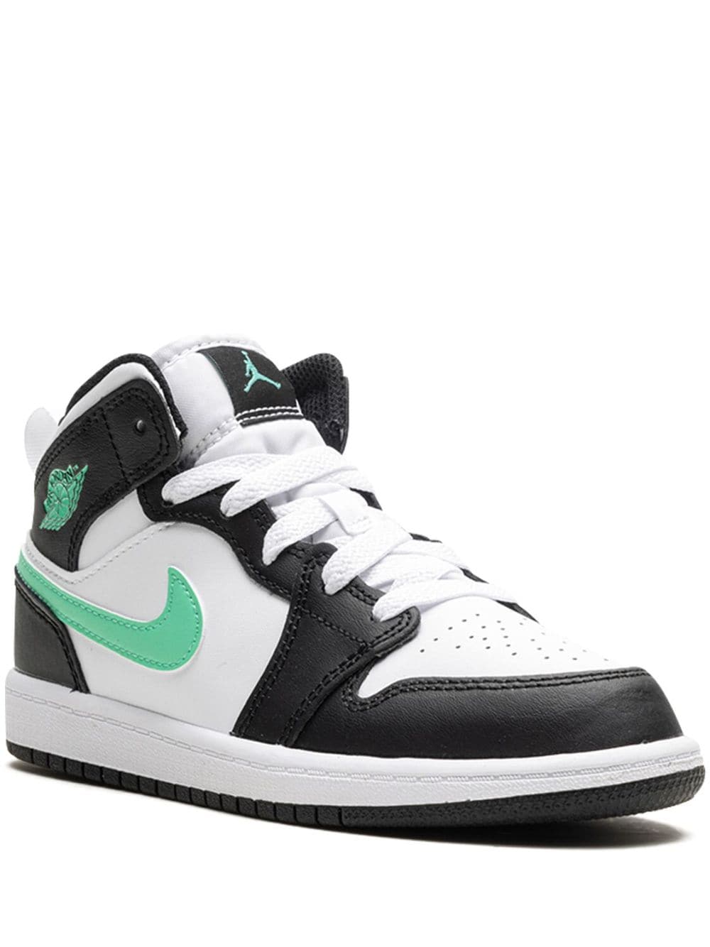 JORDAN 1 MID GREEN GLOW (PS)