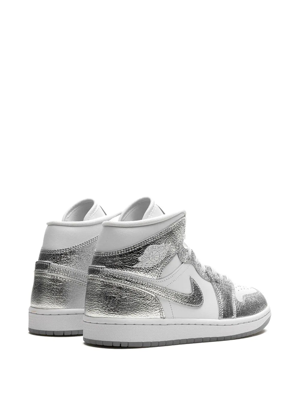 JORDAN 1 MID METALLIC SILVER (W)