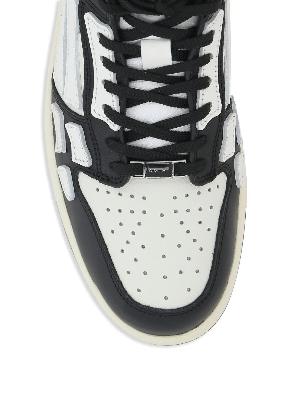 AMIRI SKEL TOP LOW "BLACK WHITE" (POR PEDIDO)
