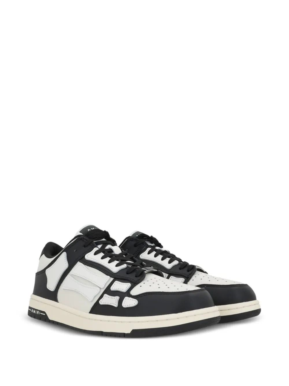 AMIRI SKEL TOP LOW "BLACK WHITE" (POR PEDIDO)
