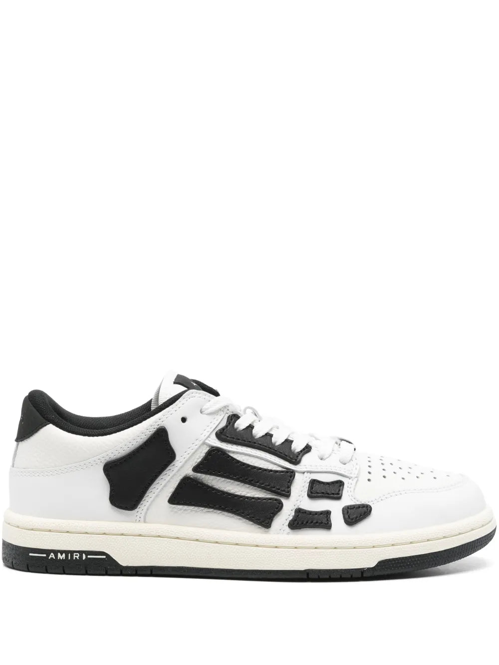 AMIRI SKEL TOP LOW "WHITE BLACK" (POR PEDIDO)