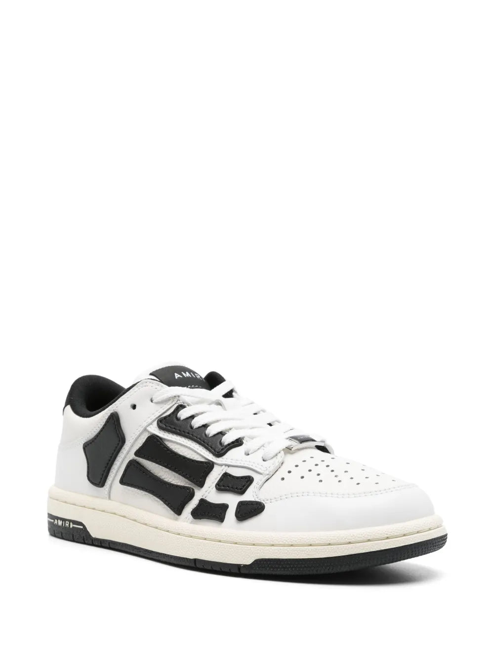AMIRI SKEL TOP LOW "WHITE BLACK" (POR PEDIDO)