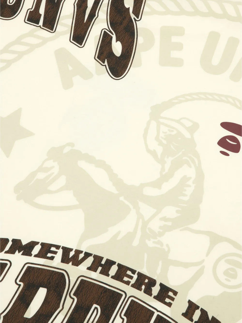 PLAYERA AAPE BY *A BATHING APE® LIGHT BEIGE