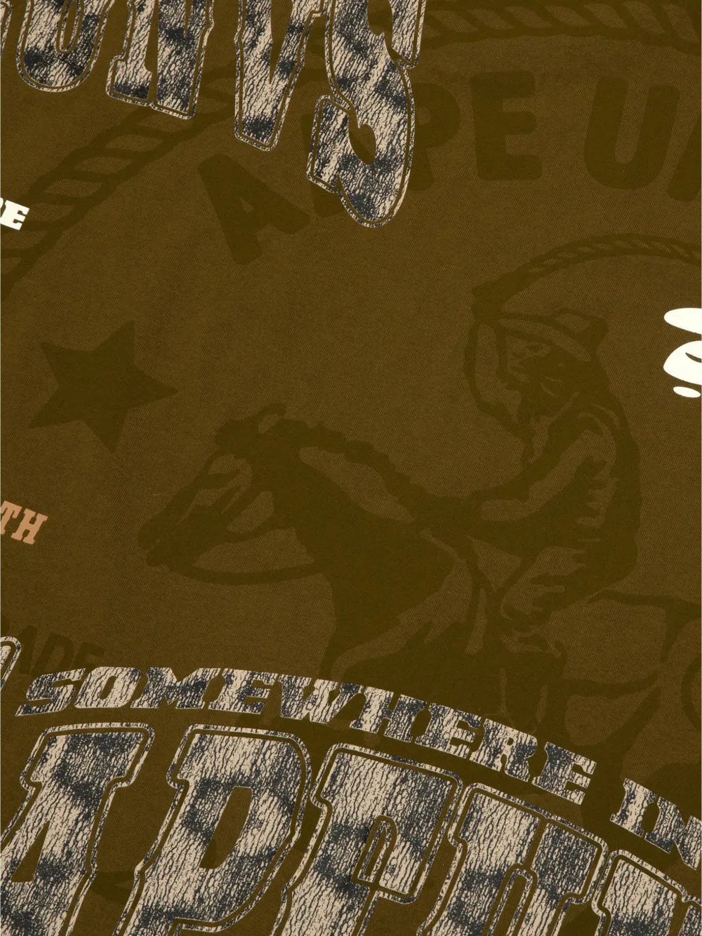 PLAYERA AAPE BY *A BATHING APE® DARK OLIVE