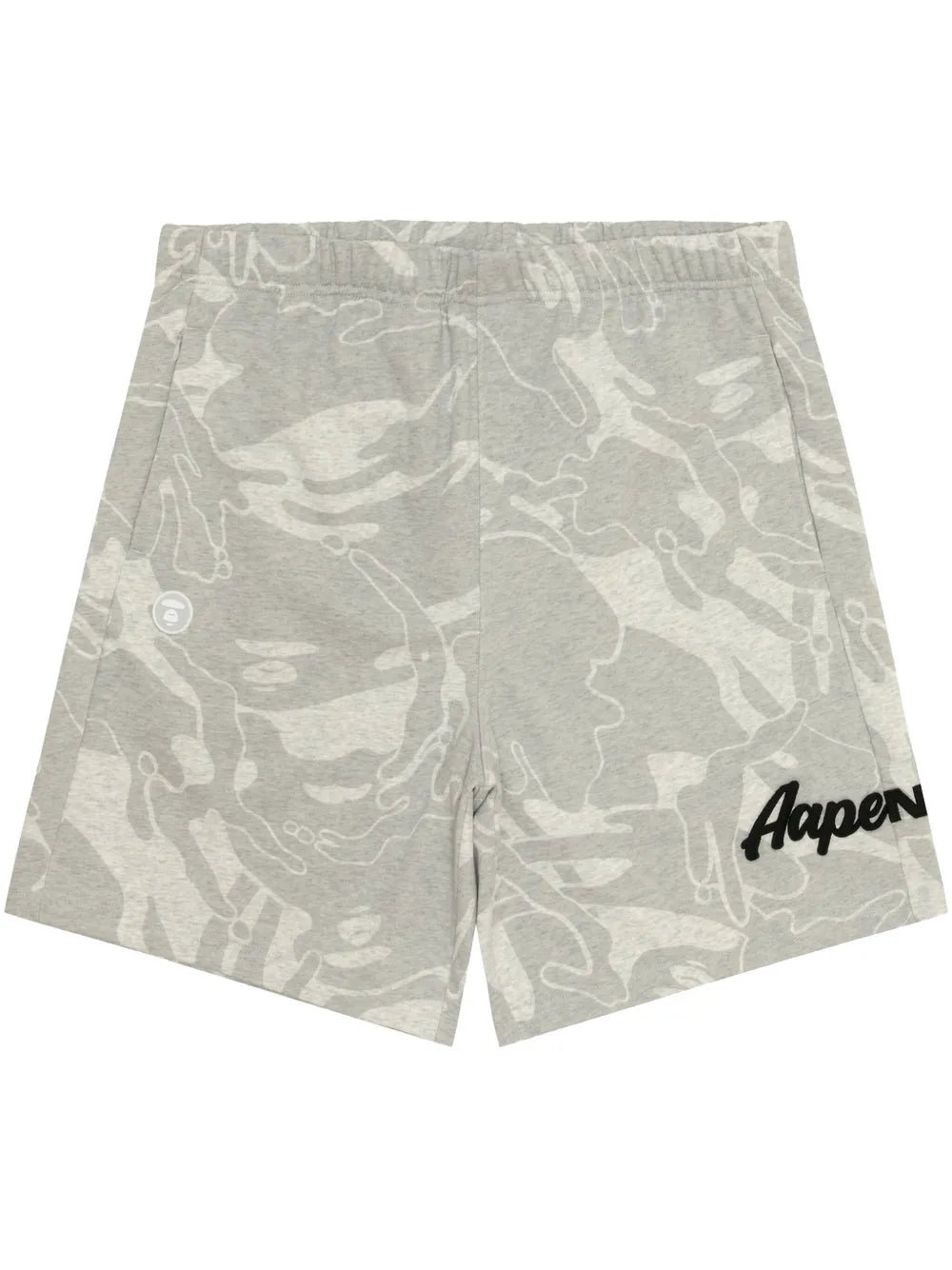 SHORT AAPE BY *A BATHING APE® MILITARY PRINT GREY