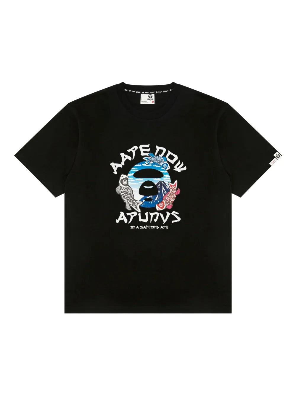 PLAYERA AAPE BY *A BATHING APE® KOI FISH LOGO
