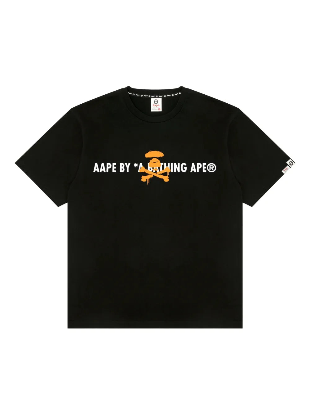 PLAYERA AAPE BY *A BATHING APE® MOONFACE LOGO