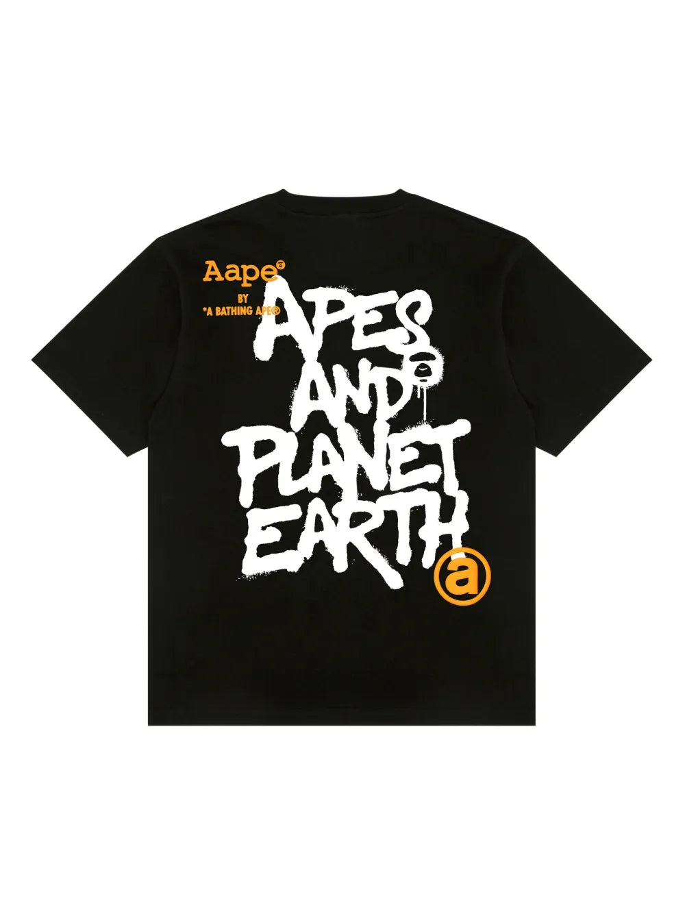 PLAYERA AAPE BY *A BATHING APE® MOONFACE LOGO