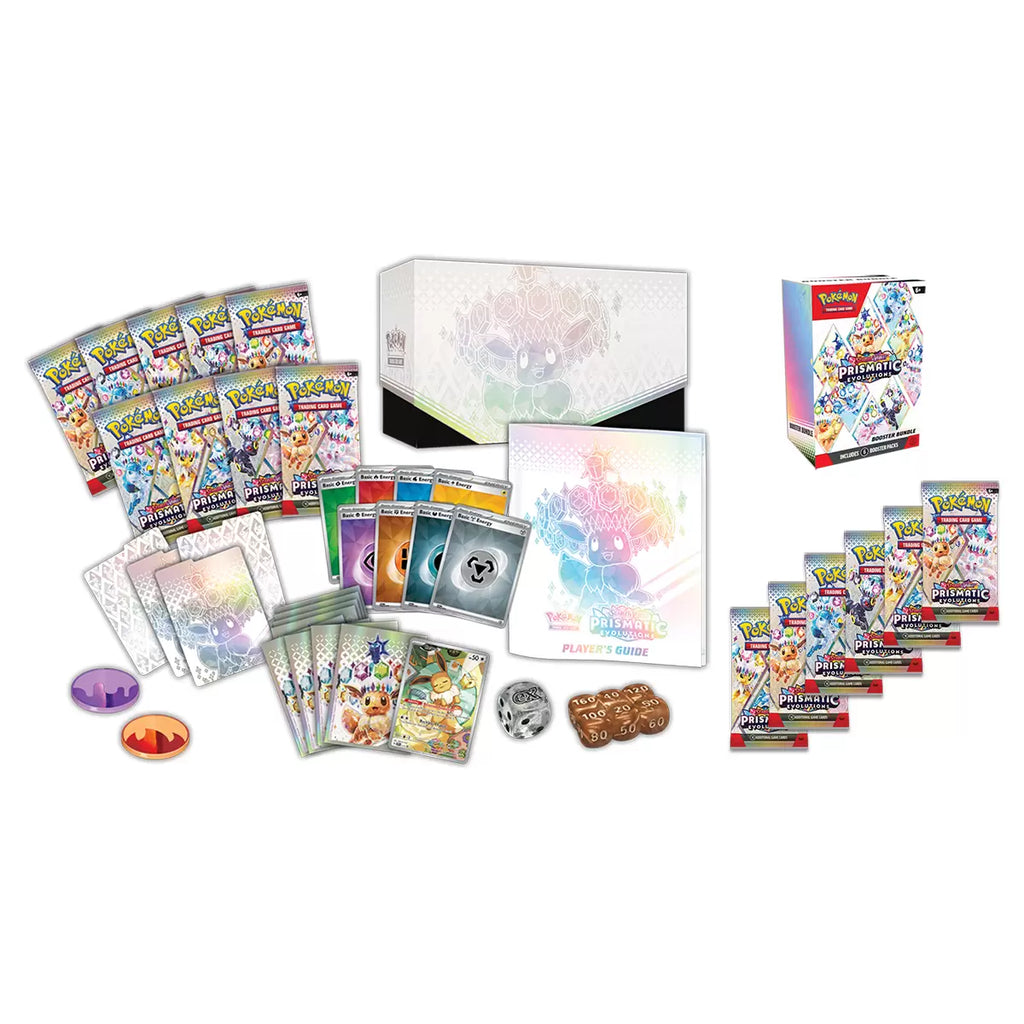 POKEMON PRISMATIC EVOLUTIONS 2 PACK BOOSTER BUNDLE