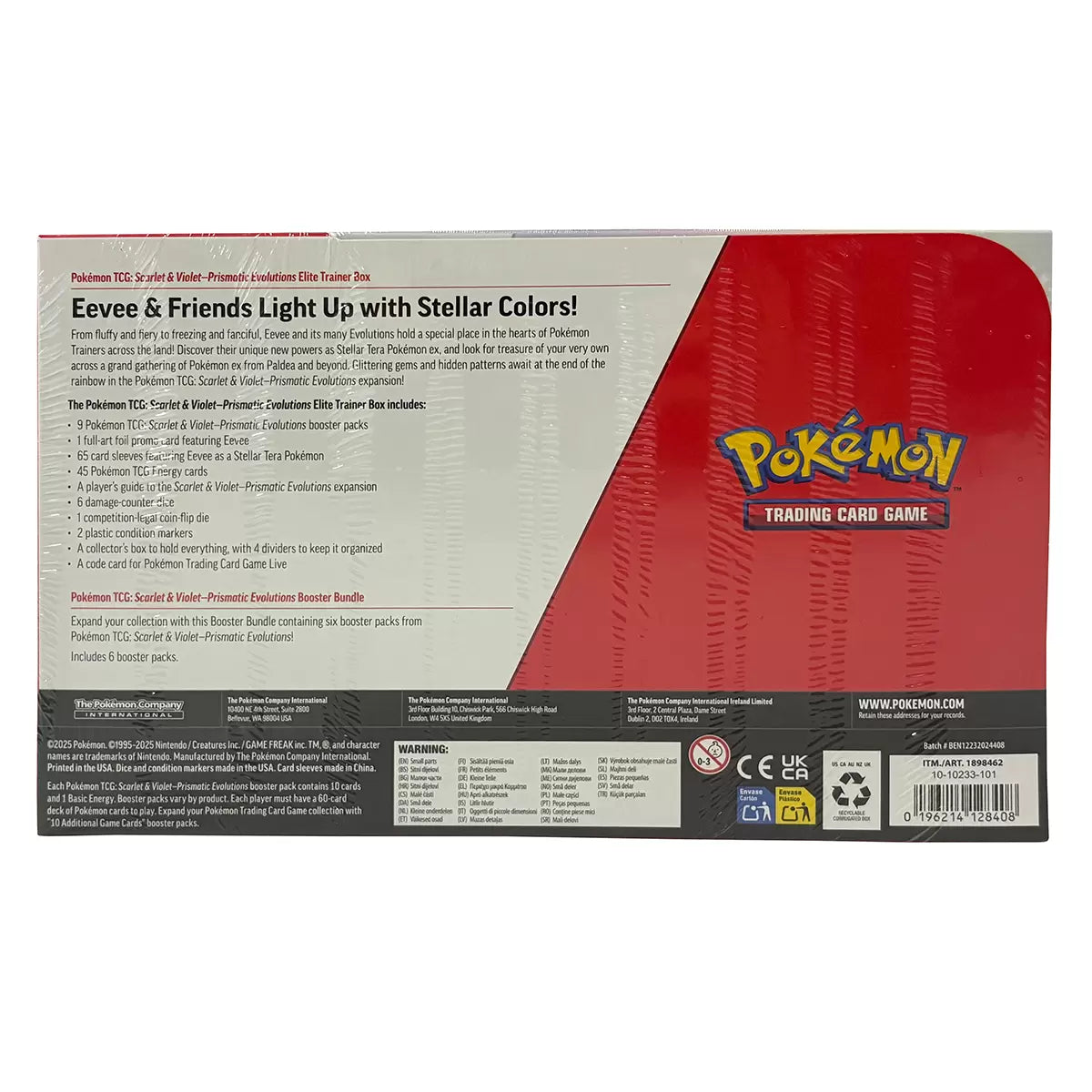 POKEMON PRISMATIC EVOLUTIONS 2 PACK BOOSTER BUNDLE