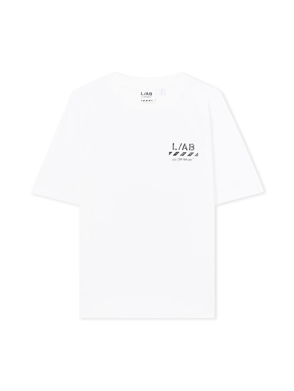PLAYERA OFF-WHITE L/AB WHITE OVERSIZED (POR PEDIDO)