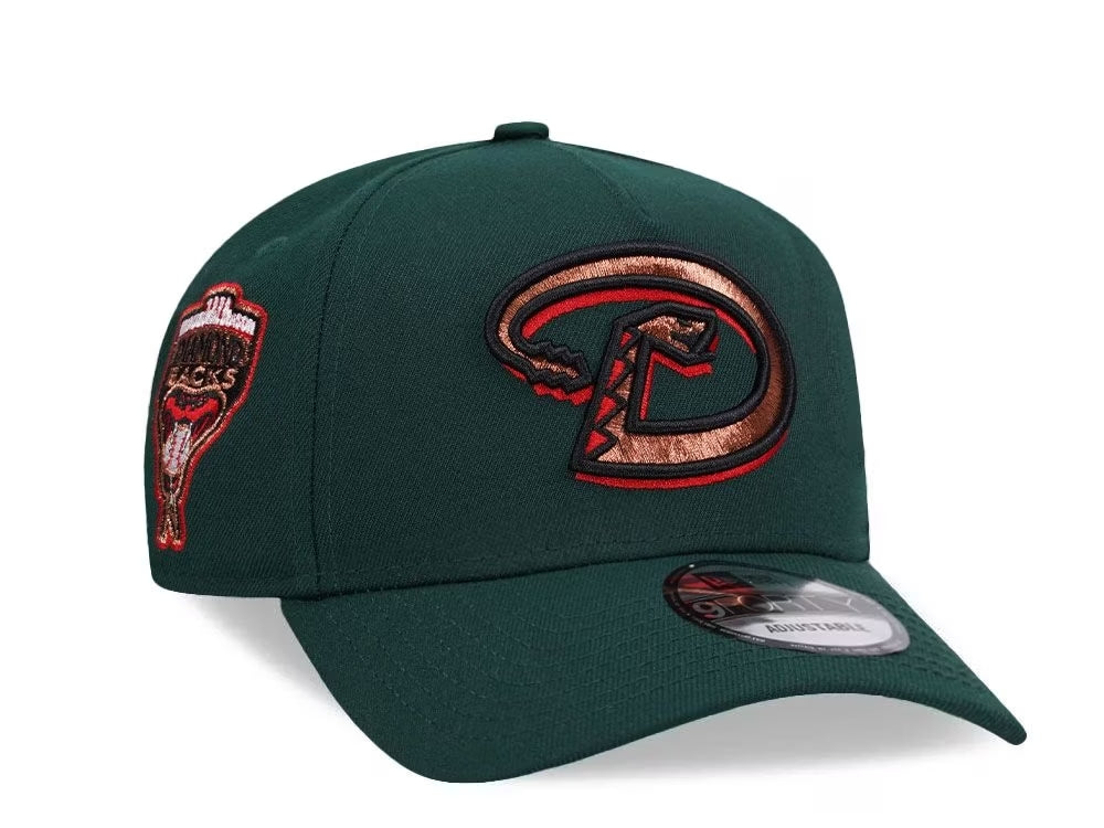 GORRA NEW ERA DIAMOND BACKS 1998 INAUGURAL SEASON GREEN COPPER EDITION AJUSTABLE