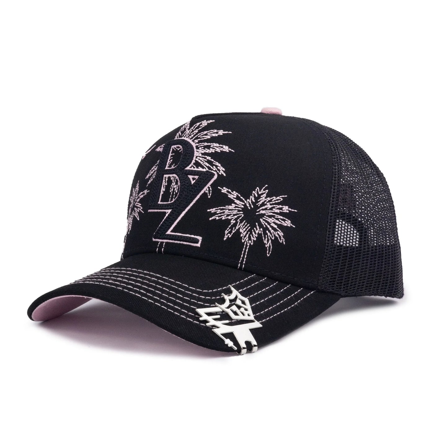 GORRA BAEZ MIAMI PINK BLACK