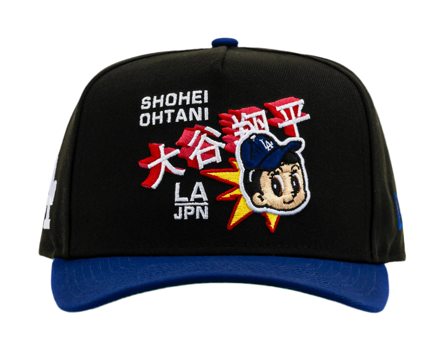 GORRA NEW ERA EXCLUSIVE LOS ANGELES DODGERS SHOHEI OHTANI 950AF SNAPBACK BLACK BLUE