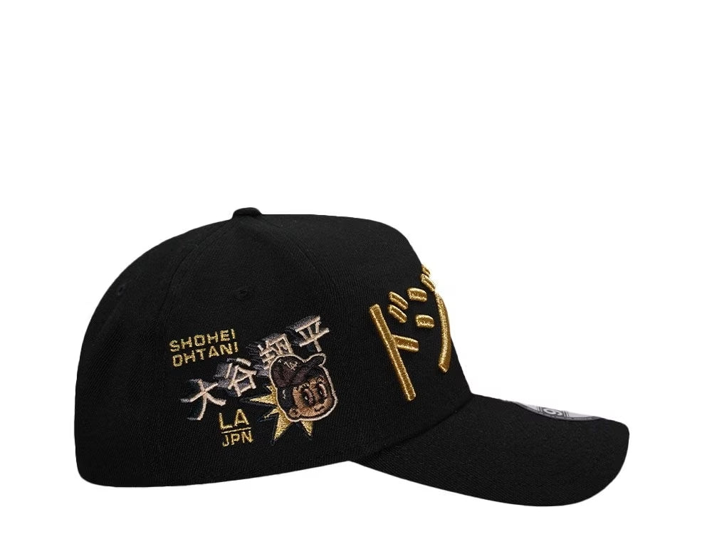 GORRA NEW ERA LOS ANGELES DODGERS OHTANI GOLD METALLIC AJUSTABLE
