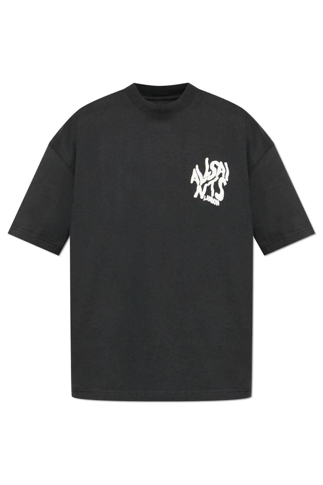 PLAYERA ALLSAINTS ORLANDO LOGO PRINT OVERSIZED BLACK (POR PEDIDO)