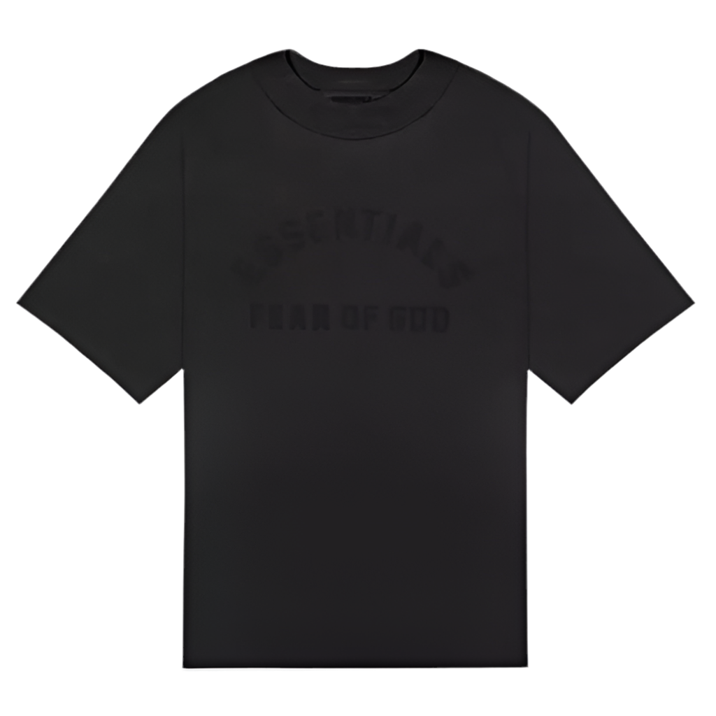 PLAYERA FEAR OF GOD ESSENTIALS BLACK (OVERZISED)