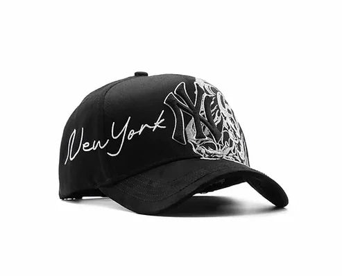 GORRA DANDY HATS NEW YORK SKELETON BLACK