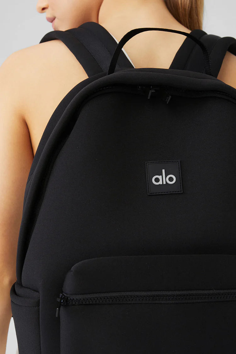 STOW BACKPACK ALO YOGA "BLACK SILVER"