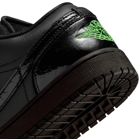 JORDAN 1 LOW "BLACK SCREAM GREEN" (W) (POR PEDIDO)