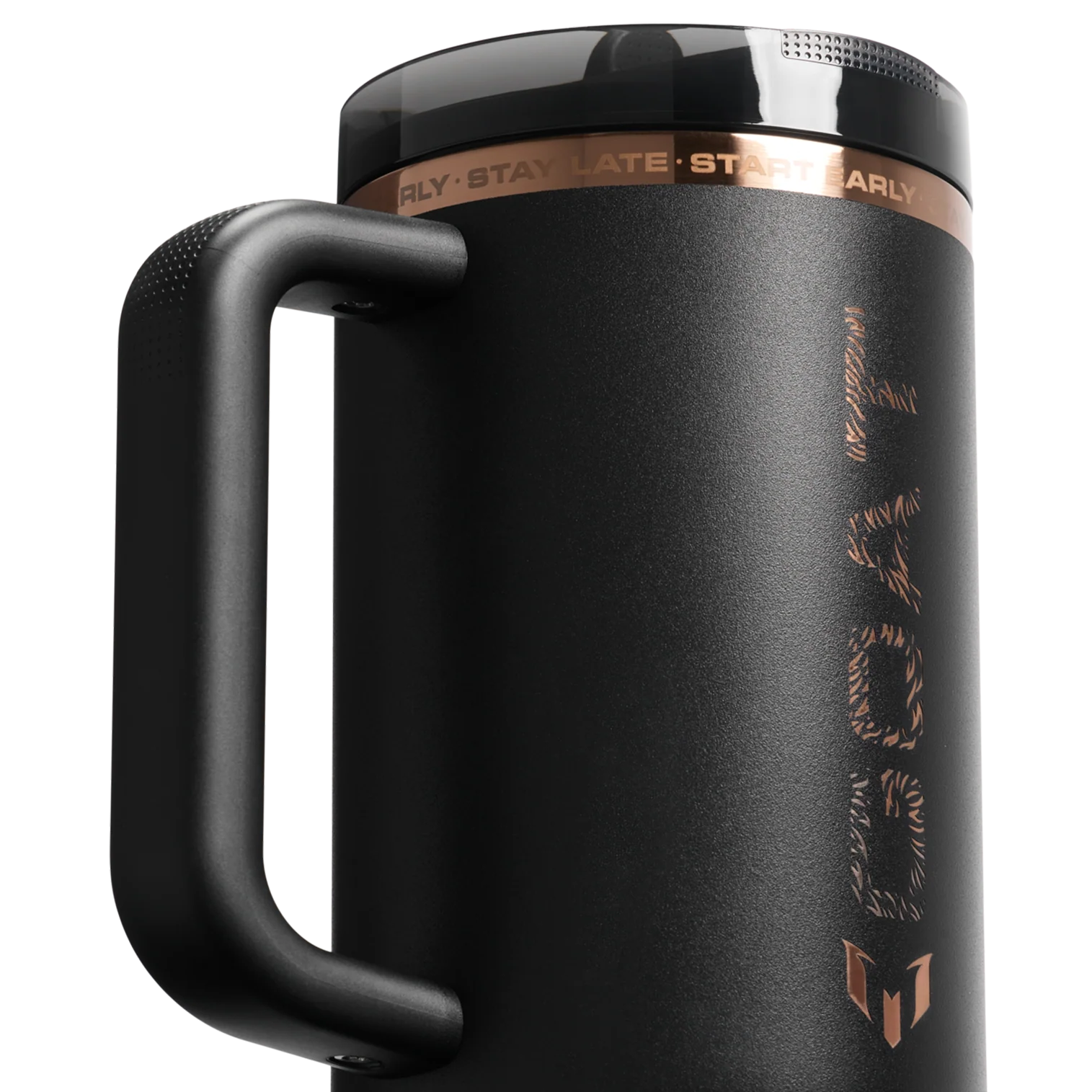 TERMO STANLEY 1913 x MESSI QUENCHER PROTOUR GOAT BLACK 1.1L