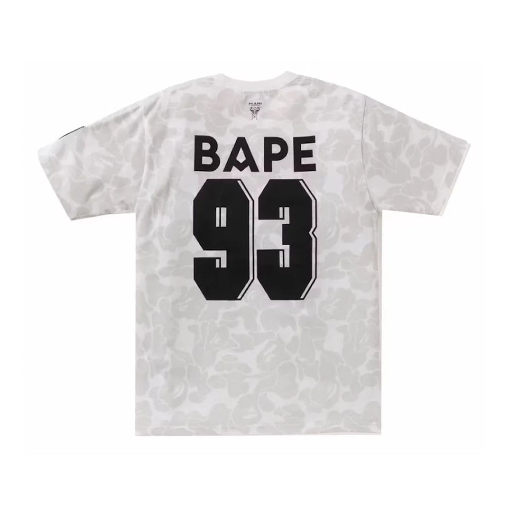 BAPE x INTER MIAMI CF CAMO TEE WHITE (POR PEDIDO)