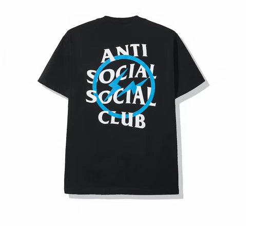 CAMISETA ANTI SOCIAL SOCIAL CLUB X FRAGMENT BLUE LOGO