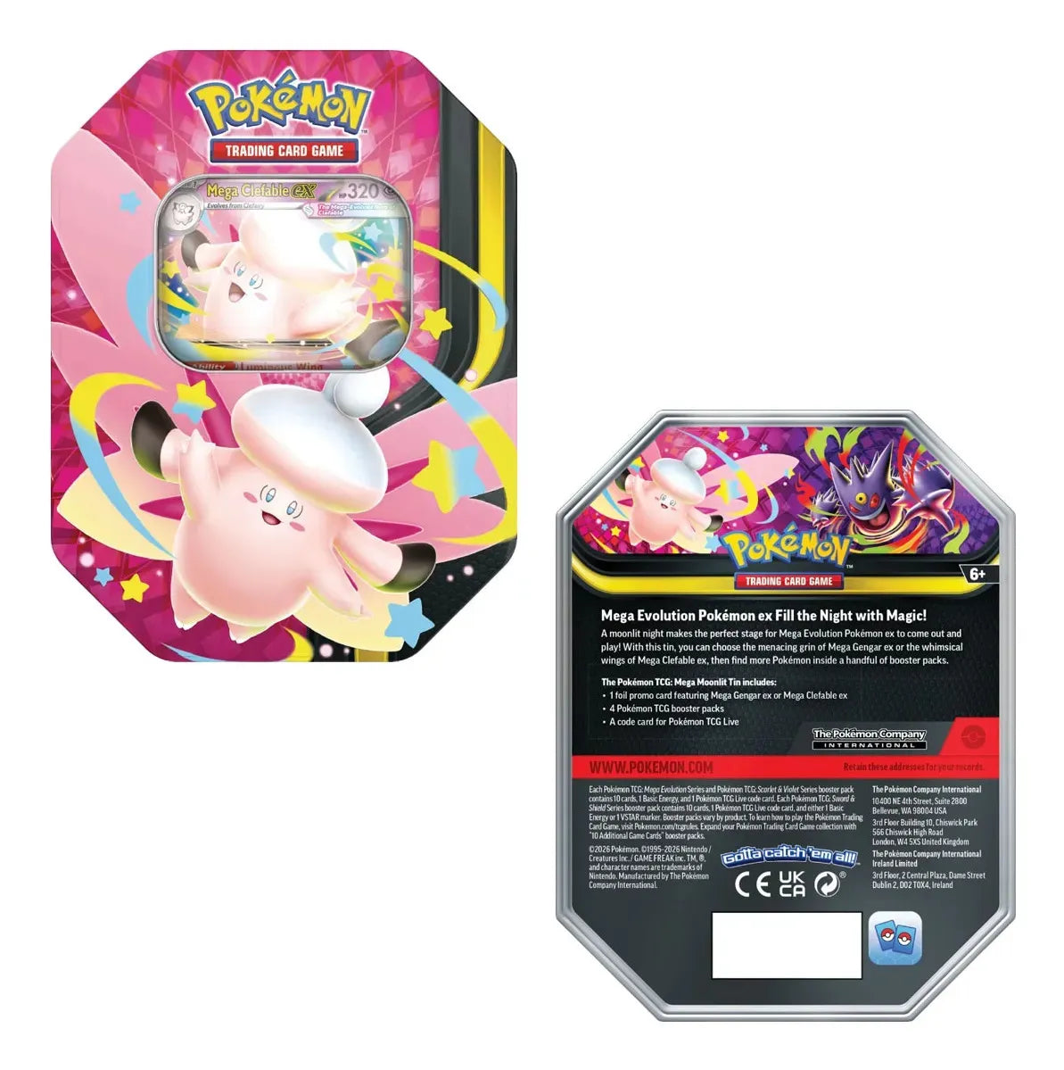 POKEMON TCG MEGA MOONLIT TIN