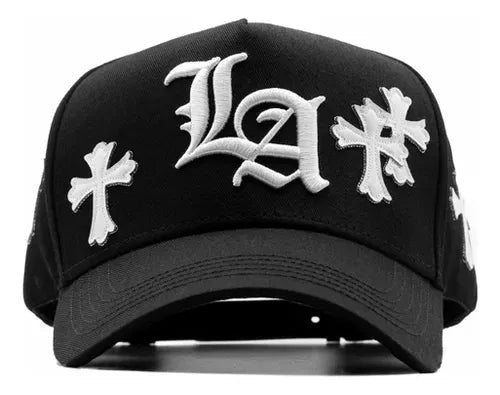 GORRA 31 HATS LOS ANGELES CHROME BLACK WHITE