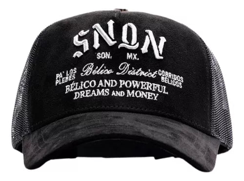 GORRA EL BARBAS HATS x LUIS R "SNQN" BELICO SERIES