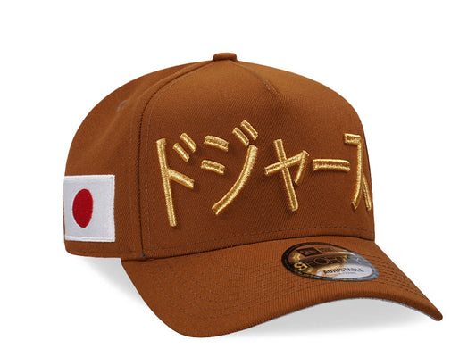 GORRA NEW ERA LOS ANGELES DODGERS KANJI GOLD 9FORTY A FRAME SNAPBACK