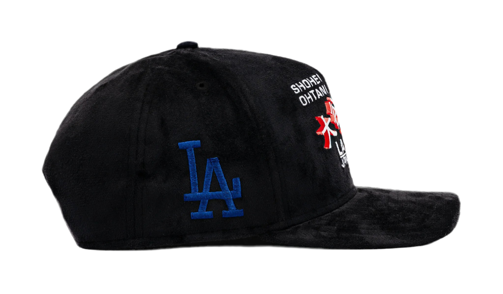 GORRA NEW ERA LOS ANGELES DODGERS X SHOHEI OHTANI BLACK SUEDE 950AF (POR PEDIDO)