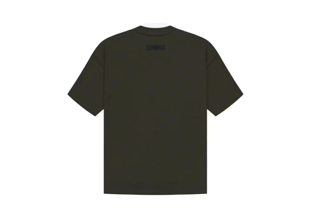 PLAYERA FEAR OF GOD ESSENTIALS SHORT SLEEVE OFF BLACK