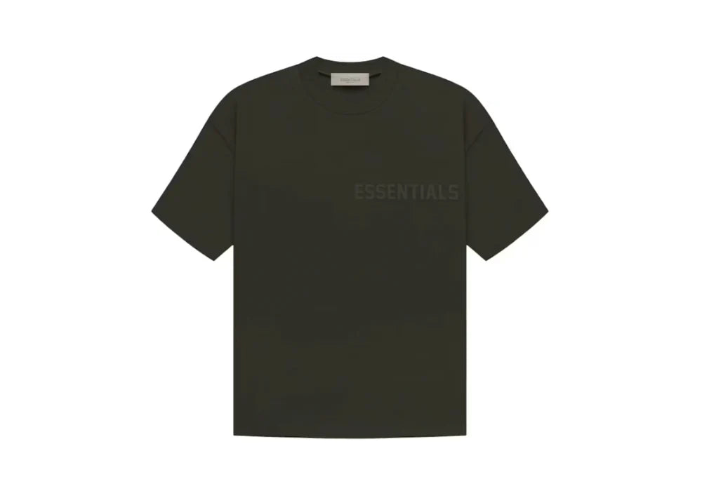 PLAYERA FEAR OF GOD ESSENTIALS SHORT SLEEVE OFF BLACK