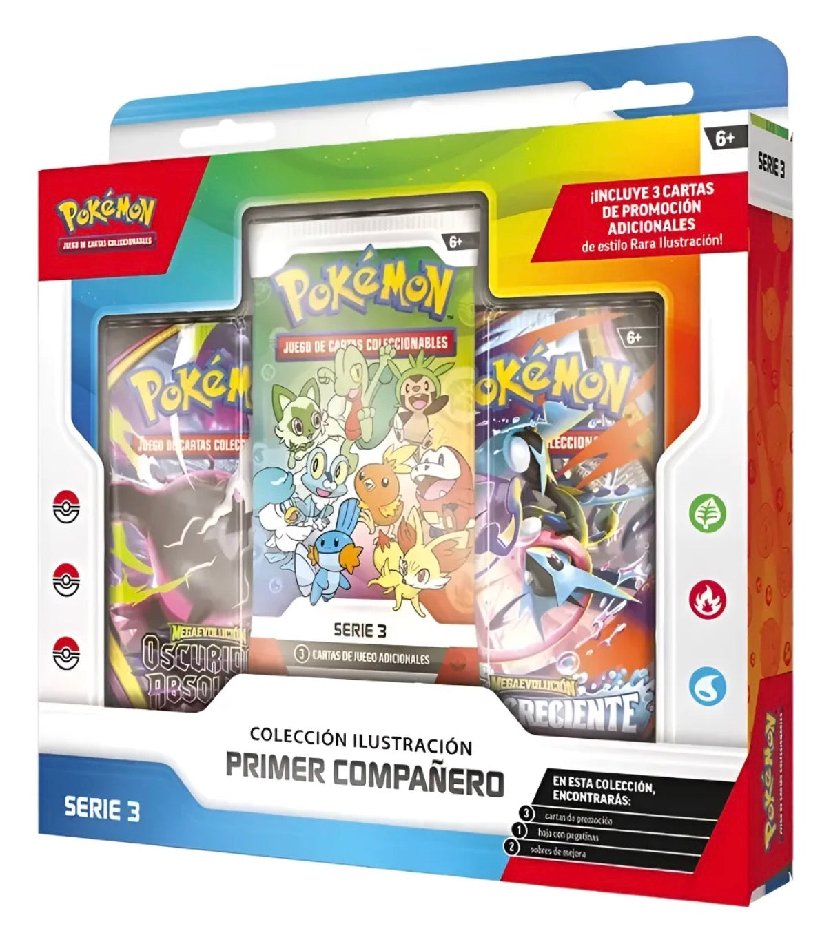 POKEMON TCG PRIMER COMPAÑERO SERIE 3