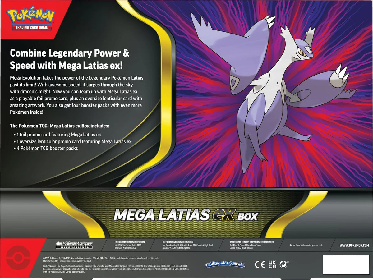 POKEMON TCG MEGA LATIAS EX BOX (INGLÉS)